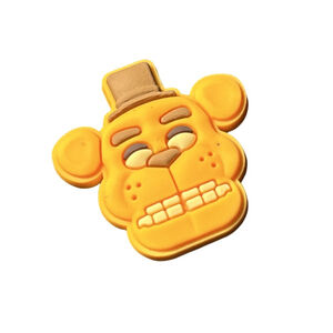 Action Figure Charm Yellow Brown One Size